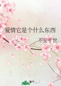 爱情它是个什么东西